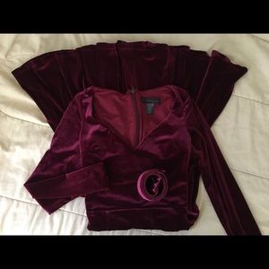 Selling one oxblood Marilyn Gown from La Femme En Noir by Micheline Pitt.